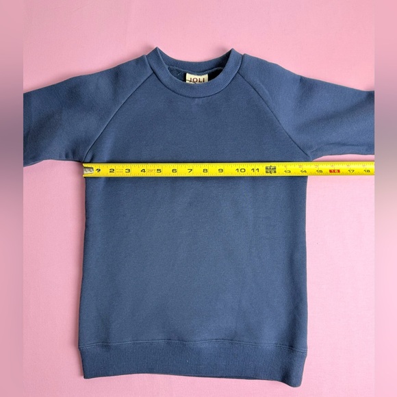 NWT Korean Clothing Brand Joli(e) Bebe | Kids Fleece Sweatshirt| Size 6-7Y - Picture 8 of 10